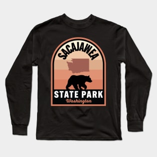 Sacajawea State Park WA Bear Long Sleeve T-Shirt